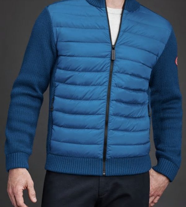 Vestes D’hiver Canada Goose HyBridge Homme Bleu