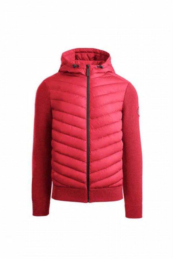 Vestes D’hiver Canada Goose HyBridge Homme Rouge