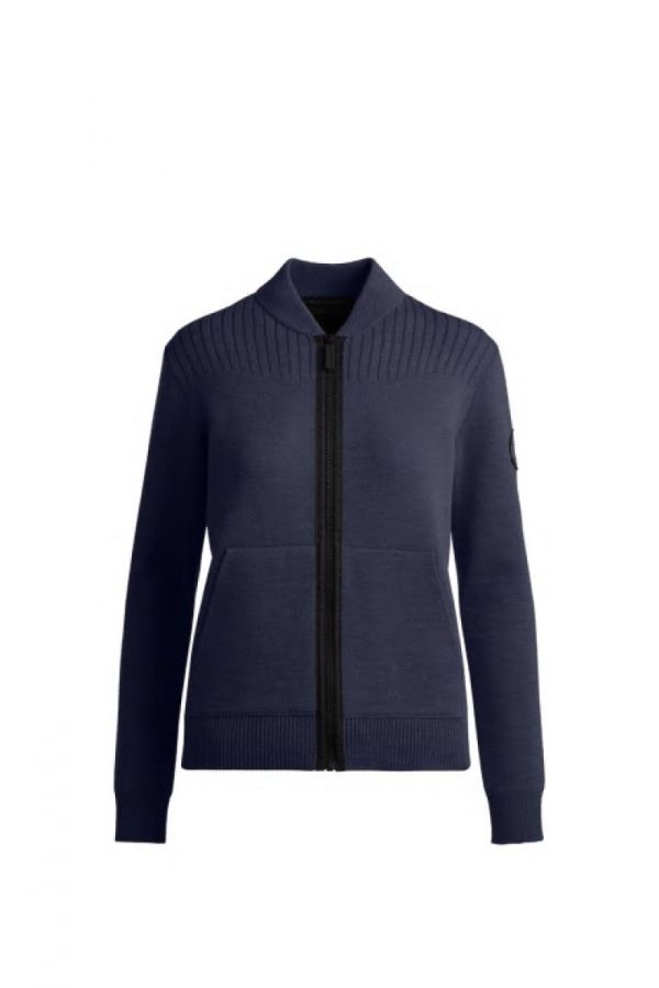 Vestes D’hiver Canada Goose Lennox Femme Bleu Marine